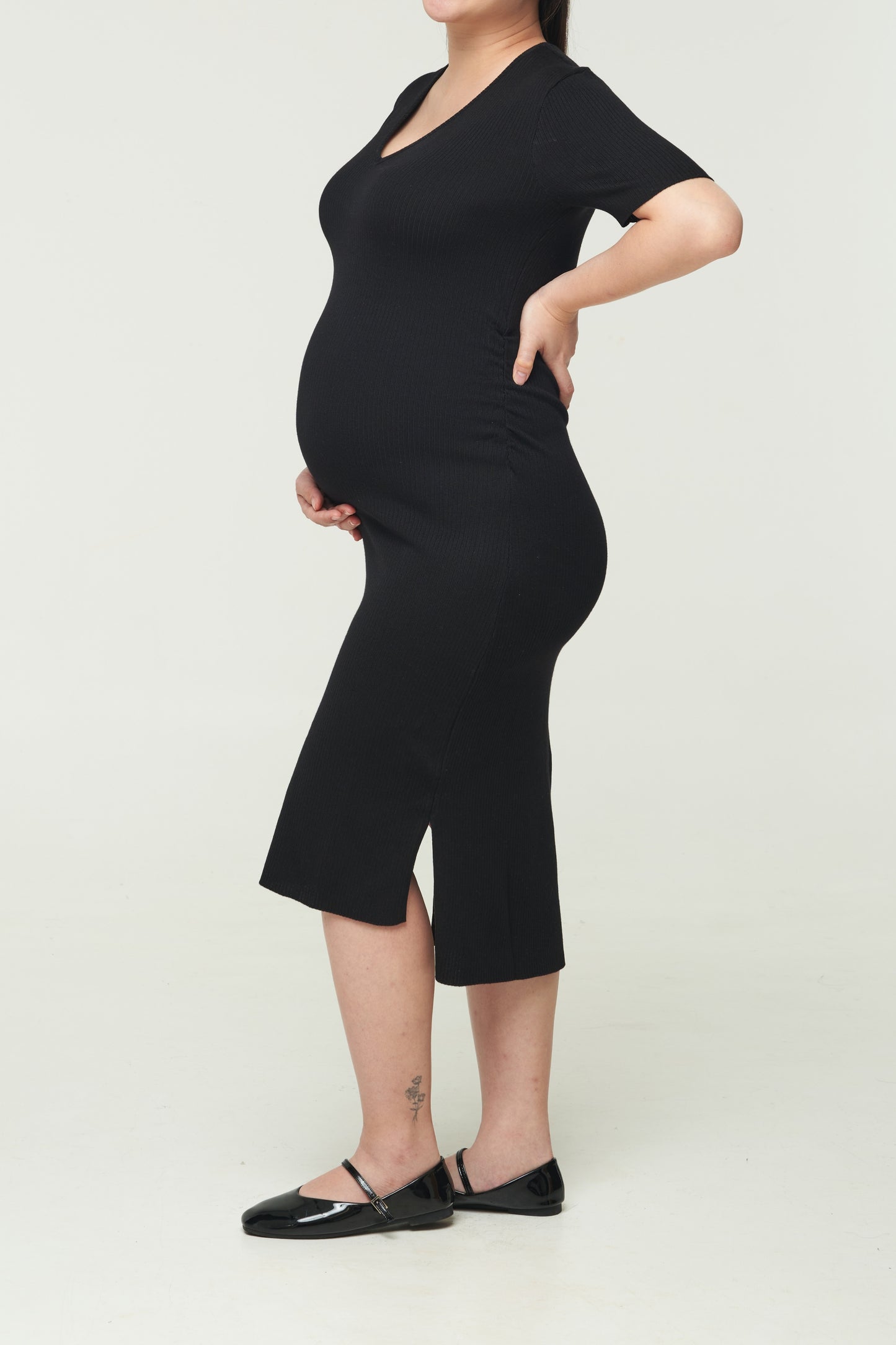 Knit Midi Dress