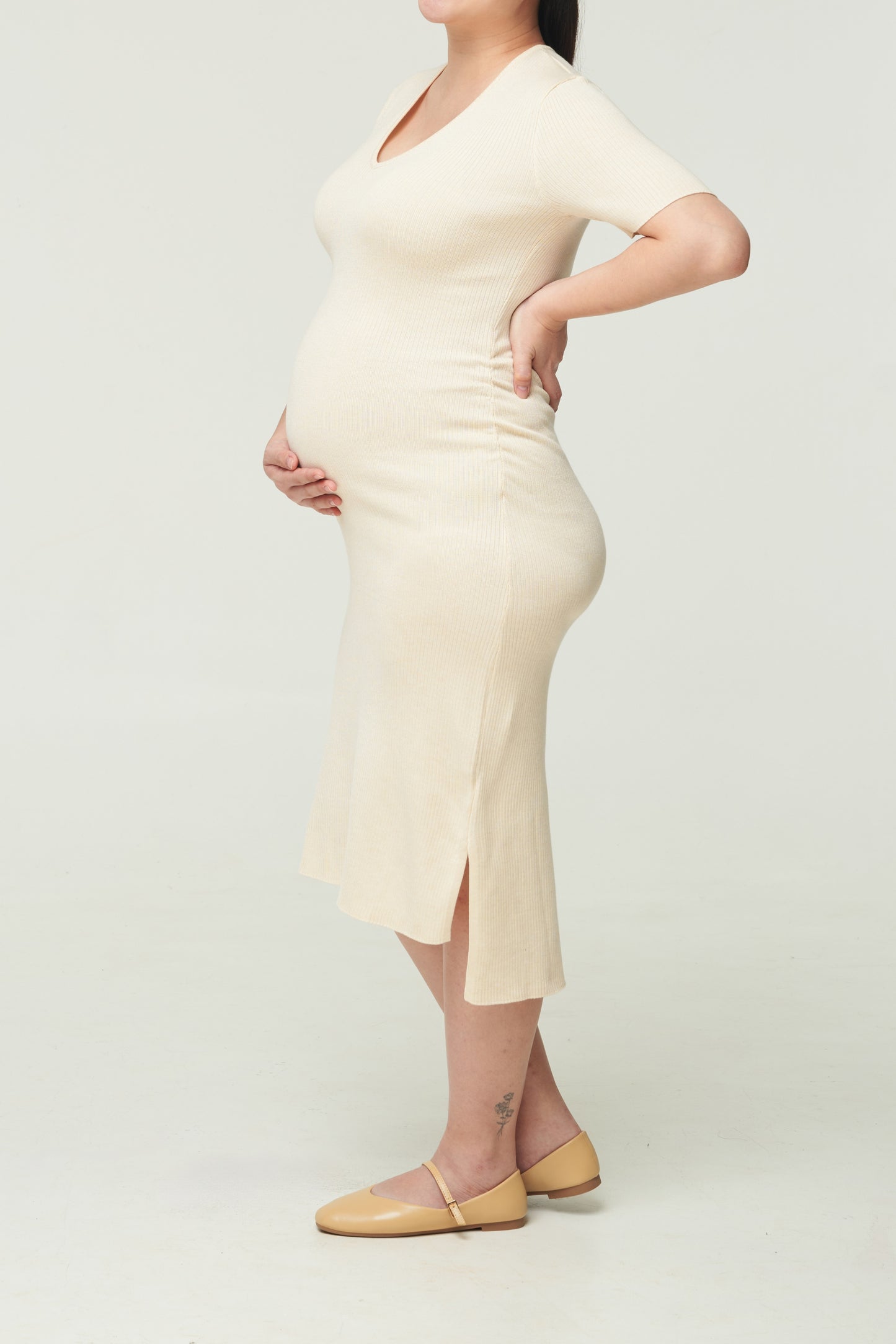 Knit Midi Dress