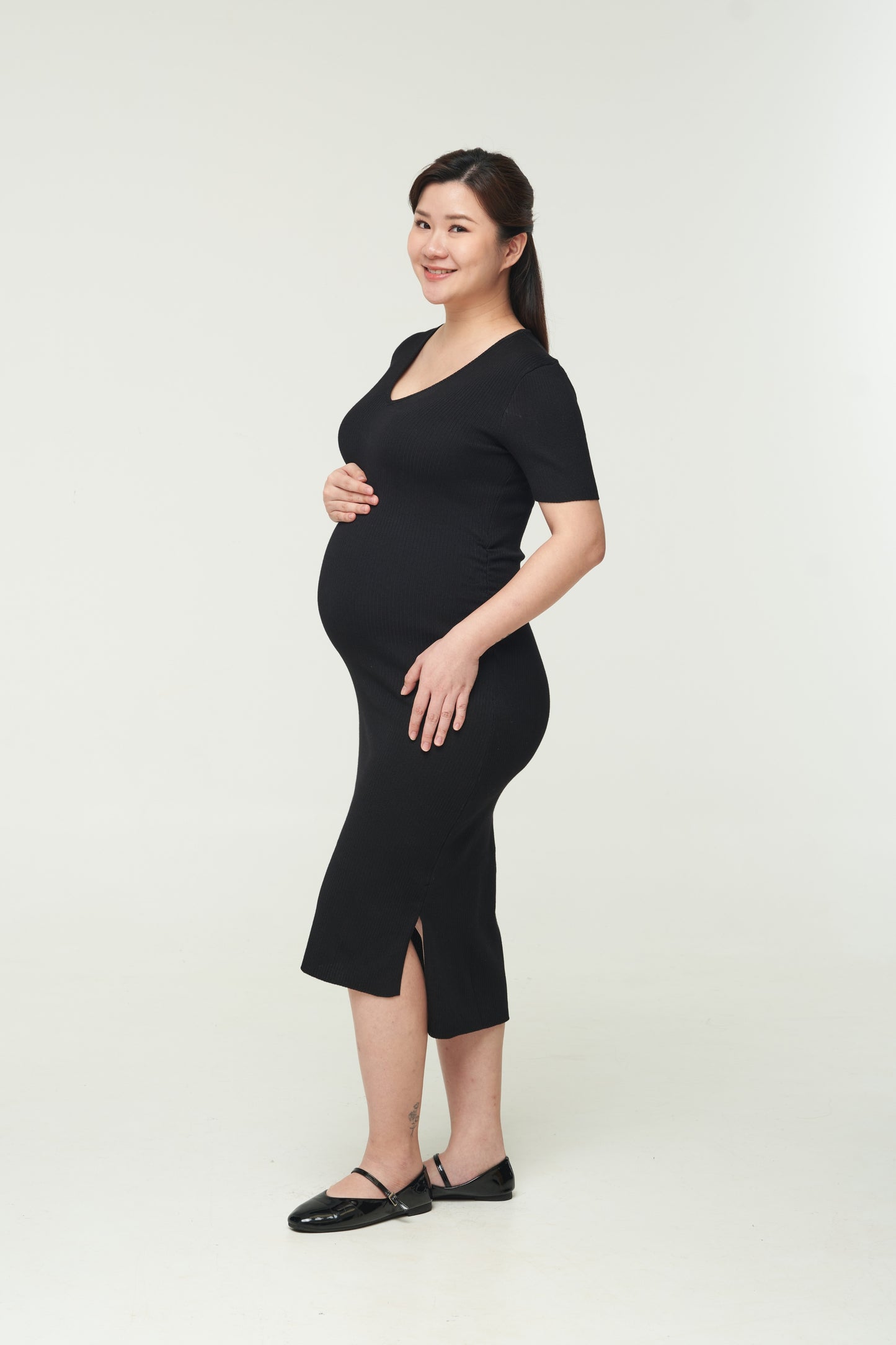 Knit Midi Dress