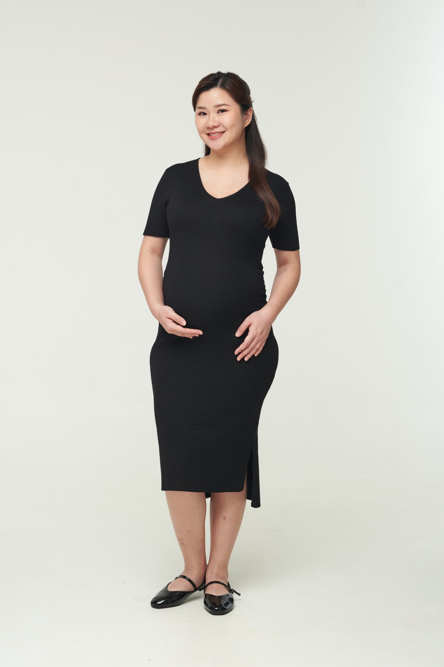 Knit Midi Dress