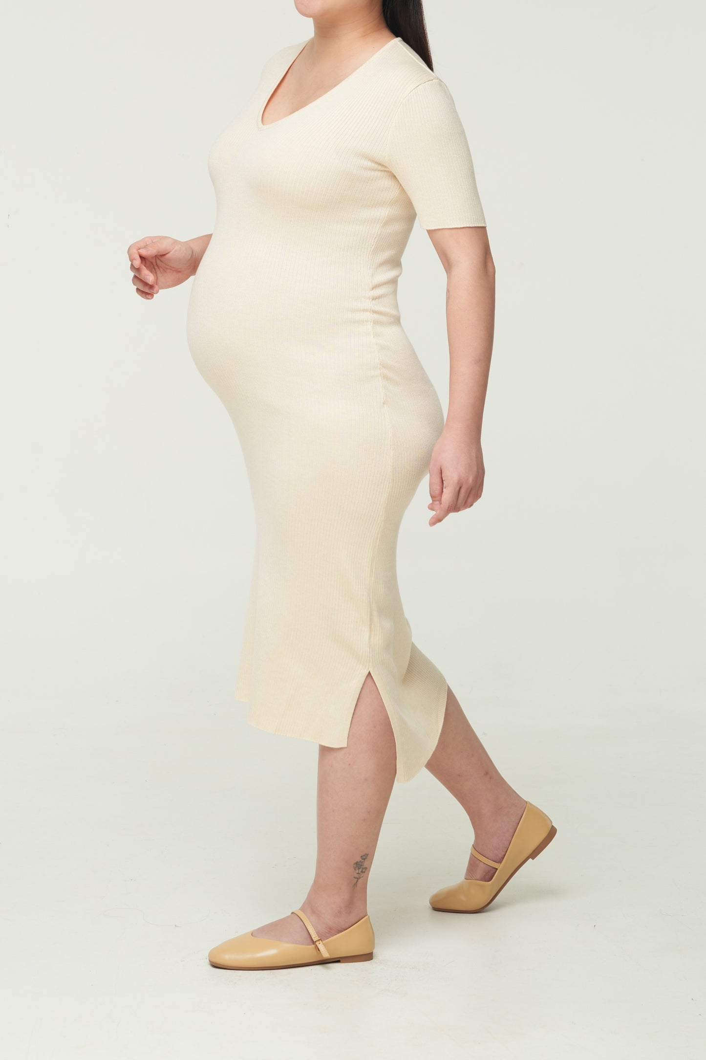 Knit Midi Dress