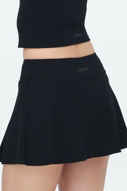 Slit Sculpt Mini Skirt