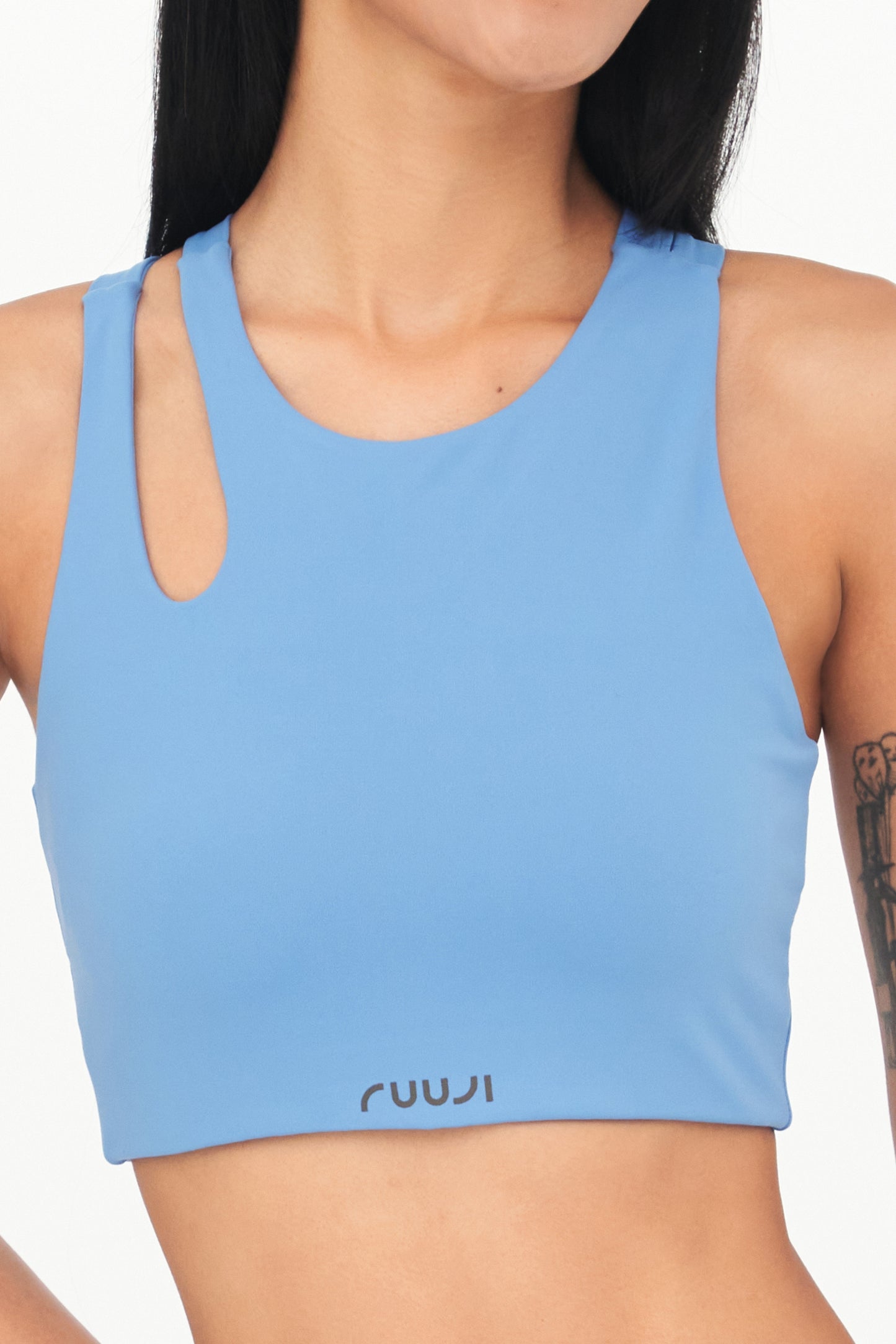 Sculpt Asymmetrical Cropped Top