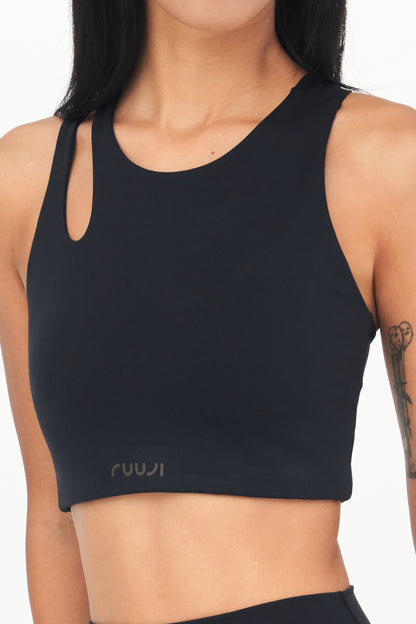 Sculpt Asymmetrical Cropped Top
