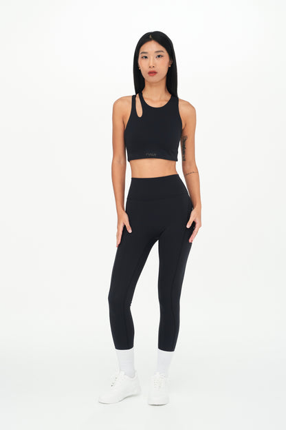 Sculpt Asymmetrical Cropped Top