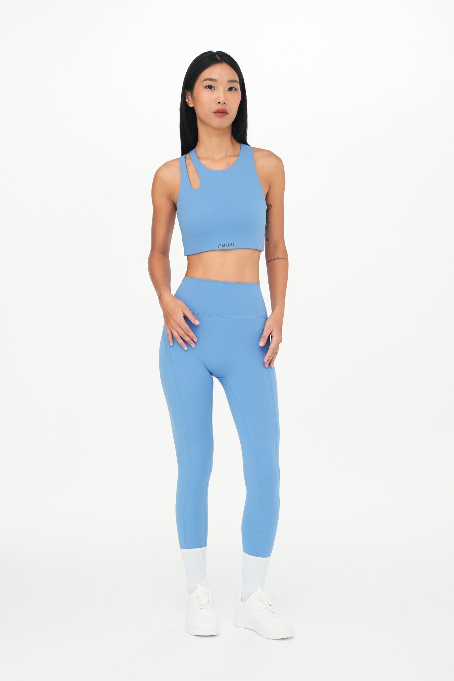 Sculpt Asymmetrical Cropped Top